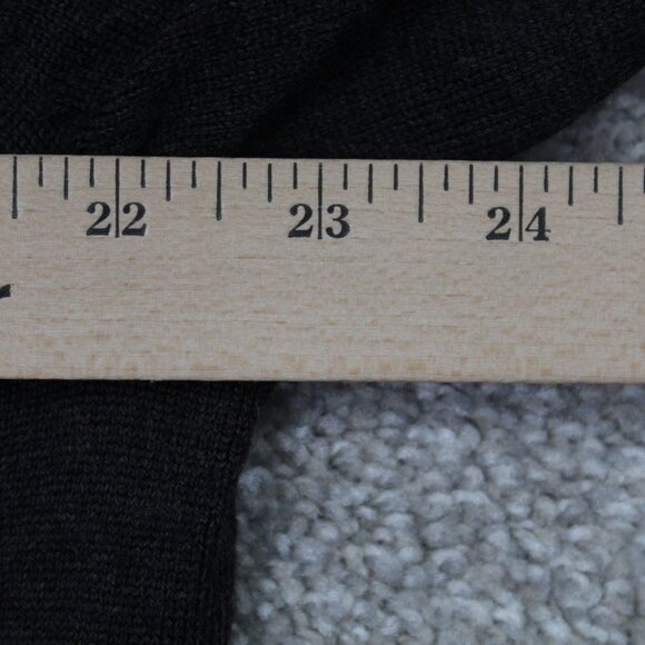 Nordstrom Sweater Adult Large Brown V-Neck Extra Fine Merino Wool L/S Sweatshirt - Picture 10 of 12